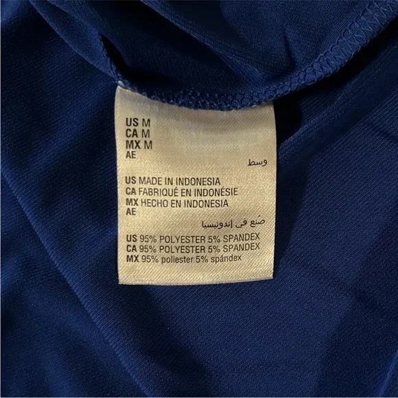 Elegant Blue Charter Club Jersey Dress - Picture 13 of 14